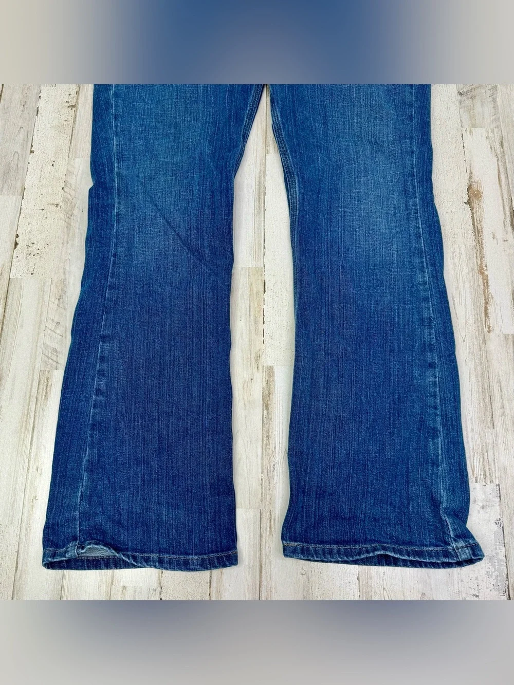 Carhartt Jeans Womens 12 (36x32) Blue Denim Pants Outdoors Workwear Cotton